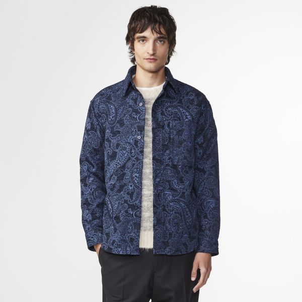 NN.07 Adwin Overshirt Navy