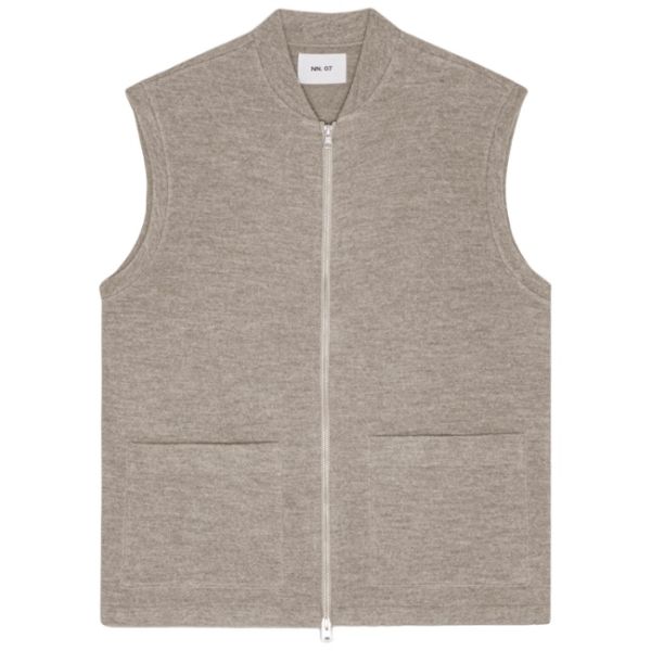 NN.07 Boiled Vest Beige