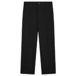 Olaf Tailored Pleated Broek Zwart