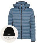 peuterey boggs jas licht blauw