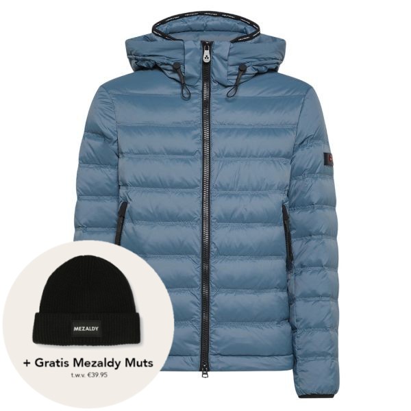 peuterey boggs jas licht blauw
