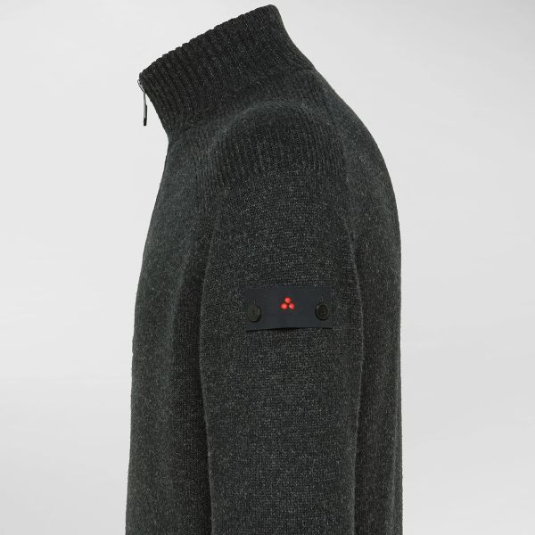 Peuterey Braille Zipped Sweater Zwart