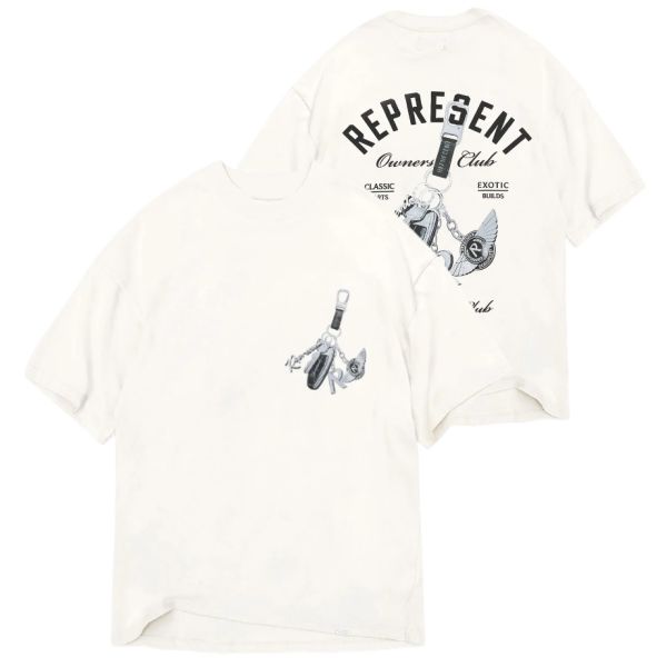 Represent Keys To The Club T-shirt Wit