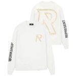 Represent Masking Tape Initial Longsleeve T-shirt Wit