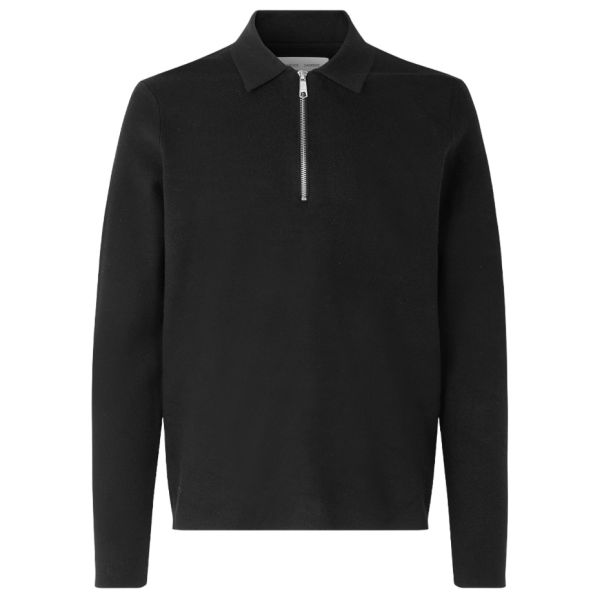 Samsøe Samsøe Guna Half Zip Sweater Zwart