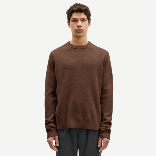 Samsøe Samsøe Isak Knit Sweater Bruin