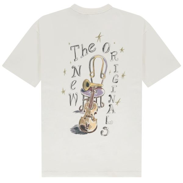 The New Originals Jazz Instruments T-shirt Wit