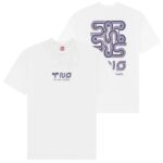 The New Originals Supergraphic T-shirt Wit/Paars