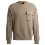 Boss Pocket Cargo Sweater Bruin