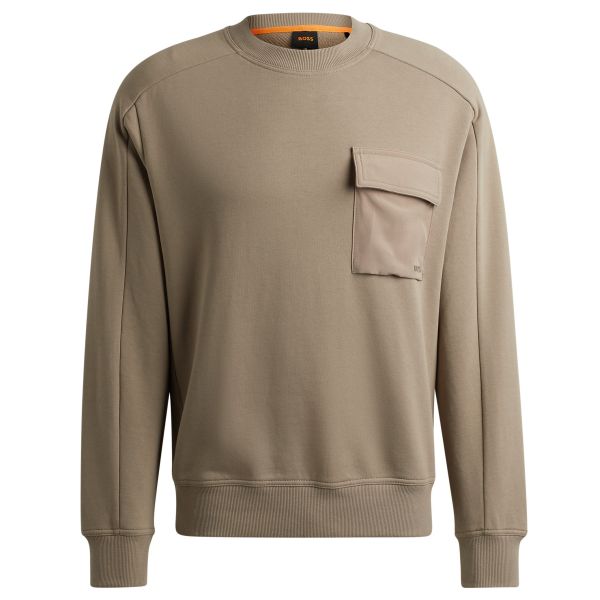 Boss Pocket Cargo Sweater Bruin