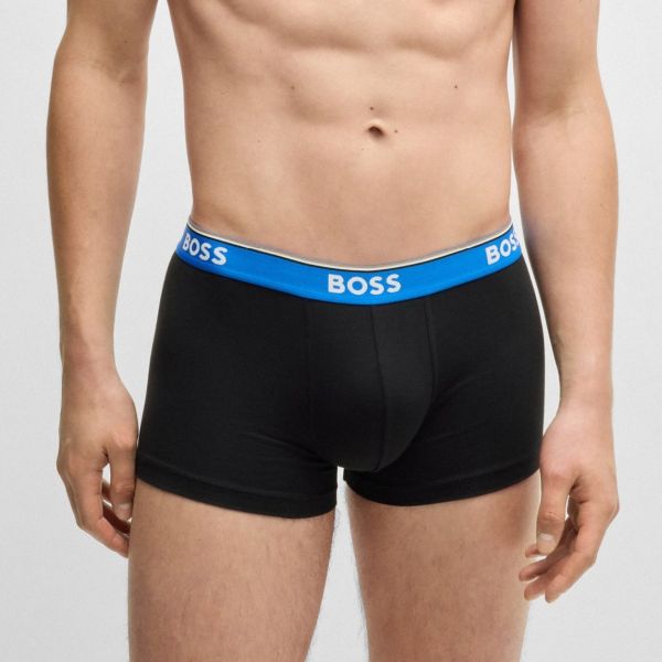 Boss Trunk Boxer 3-Pack Blauw/Groen