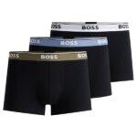 Boss Trunk Boxer 3-Pack Groen/Licht Blauw/Wit