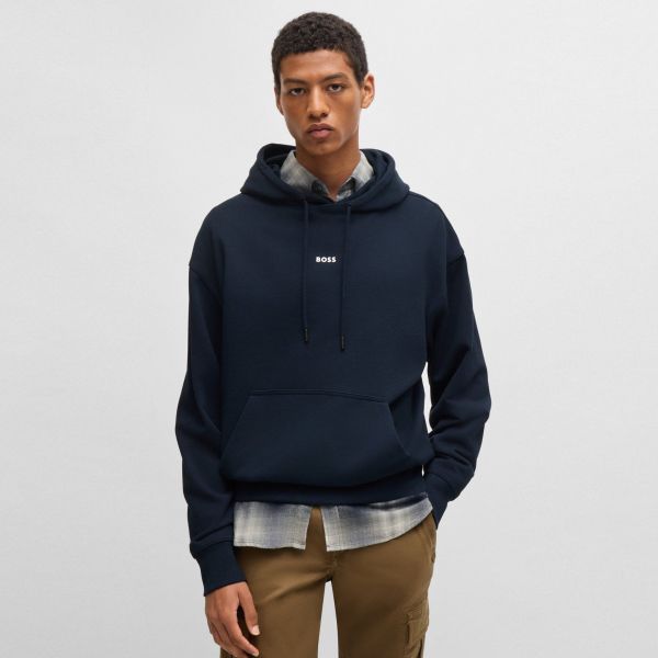 Boss WeSmall Hoodie Navy