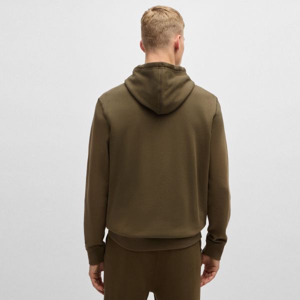 Boss Wetalk Hoodie Donker Groen