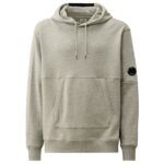 CP Company Diagonal Raised Fleece Lens Hoodie Grijs