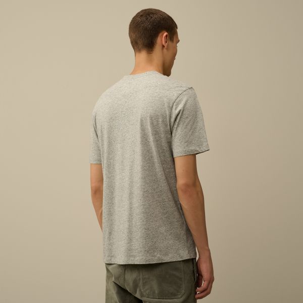 CP Company Logo Patch T-shirt Grijs