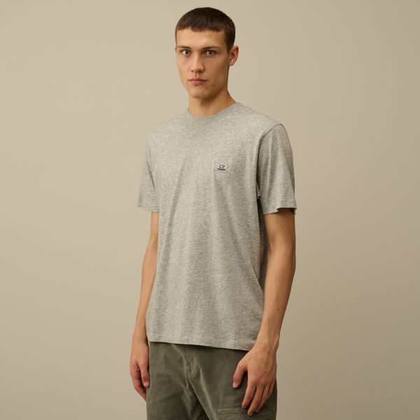 CP Company Logo Patch T-shirt Grijs