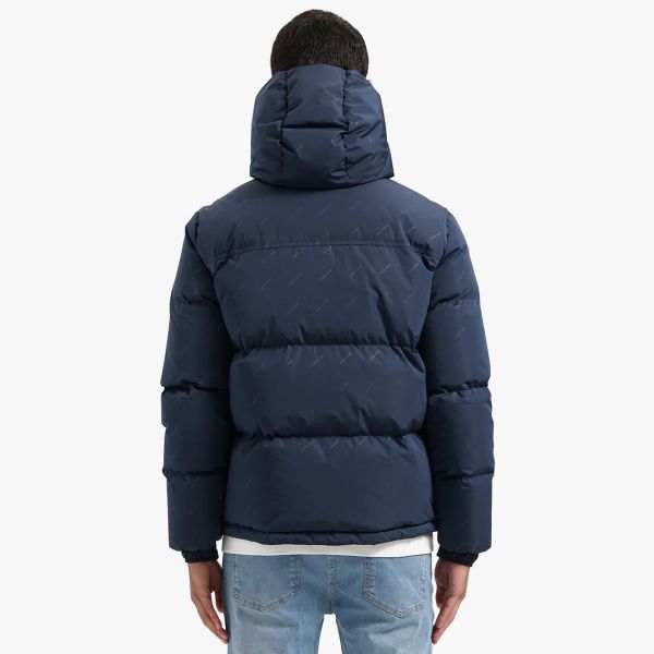 Croyez Allover Puffer Navy