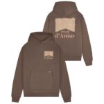 Croyez Atelier Flower Hoodie Bruin