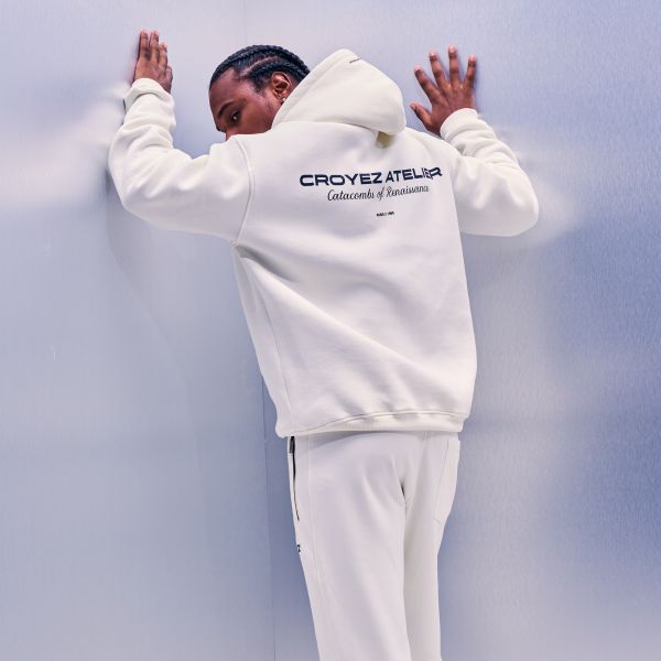 Croyez Atelier Hoodie Off White