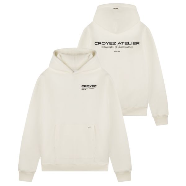 Croyez Atelier Hoodie Off White