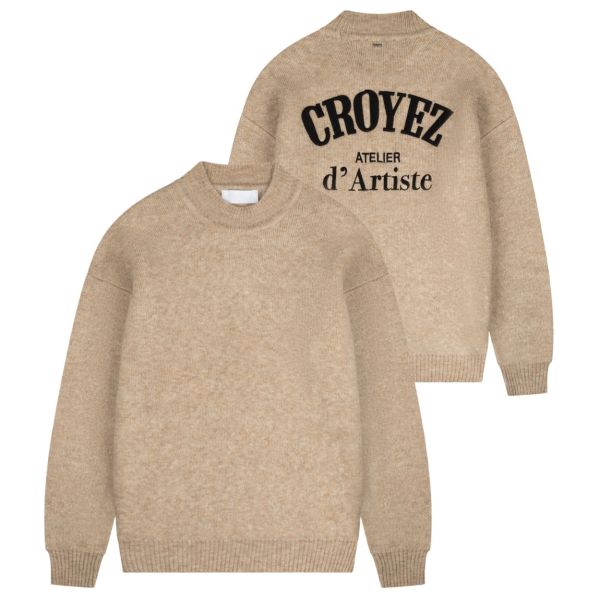 Croyez Atelier Knit Sweater Beige