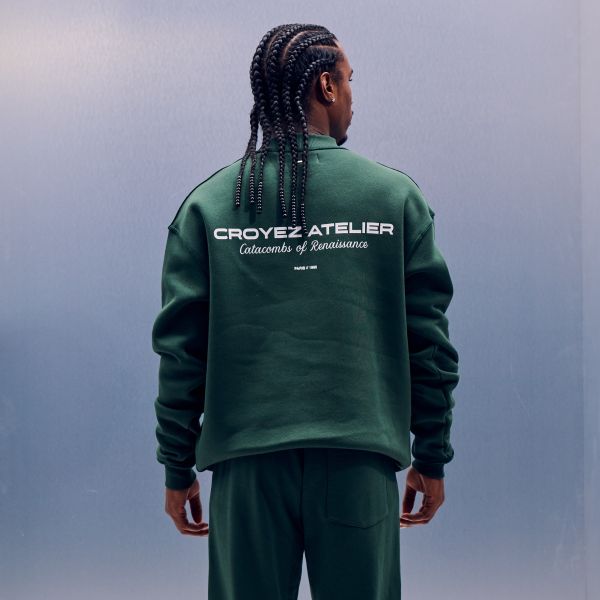 Croyez Atelier Sweater Donker Groen