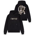 Croyez Chrome Flower Hoodie Zwart