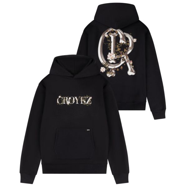 Croyez Chrome Flower Hoodie Zwart