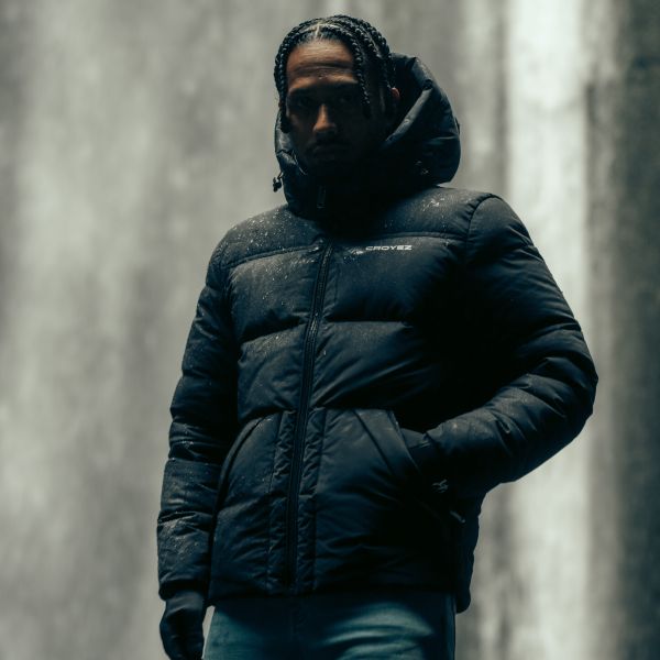Croyez Down Puffer Zwart
