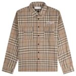 Croyez Essence Flannel Overshirt Bruin/Beige