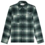 Croyez Essence Flannel Overshirt Groen/Zwart