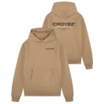 Croyez Family Owned Business Hoodie Beige