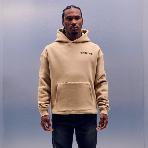 Croyez Family Owned Business Hoodie Beige