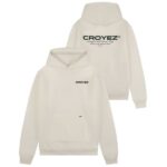 Croyez Family Owned Business Hoodie Off White