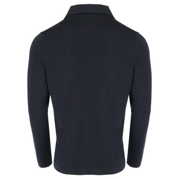 Gran Sasso Wool Overhemd Navy