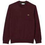 Lacoste Crewneck Sweater Bordeaux