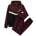 Lacoste Trainingspak Bordeaux