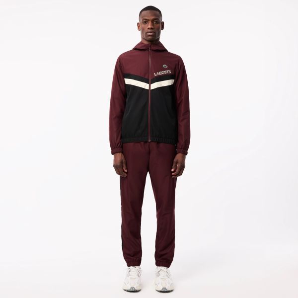 Lacoste Trainingspak Bordeaux