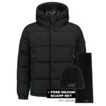 Malelions Arctic Puffer Zwart