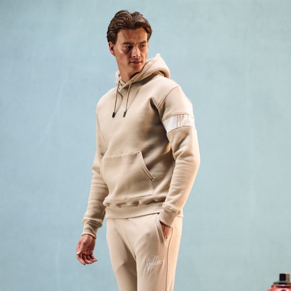 Malelions Captain Hoodie 2.0 Beige