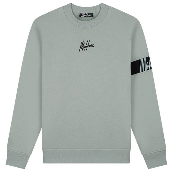 Malelions Captain Sweater 2.0 Grijs