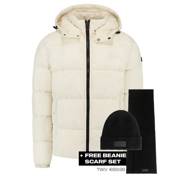 Malelions Donn Puffer 2.0 Off White