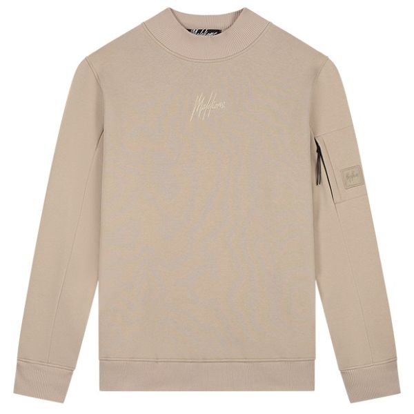 Malelions Turtle Patch Sweater Beige