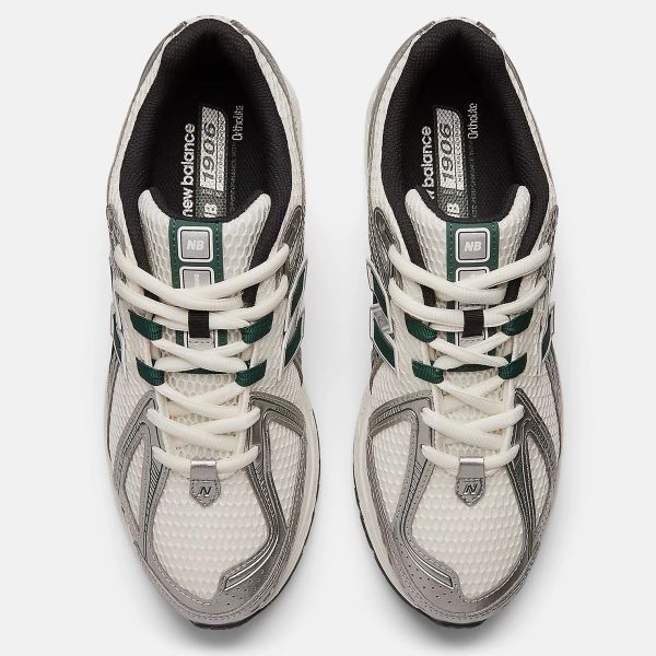 New Balance 1906R Sneaker Zilver/Groen