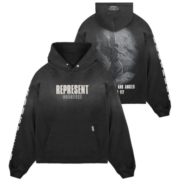 Represent Godspeed Hoodie Zwart