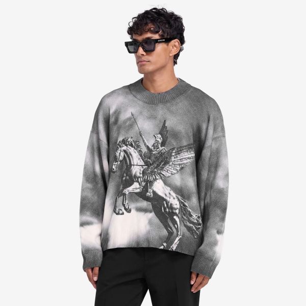 Represent Mascot Knit Sweater Grijs