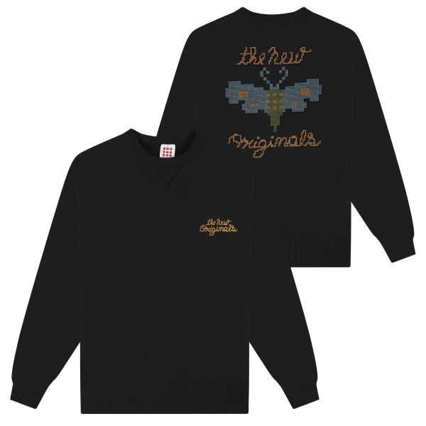The New Originals Butterfly Sweater Zwart
