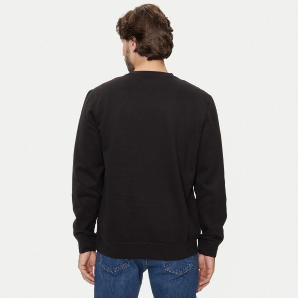 Tommy Hilfiger Essential Fleece Sweater Zwart