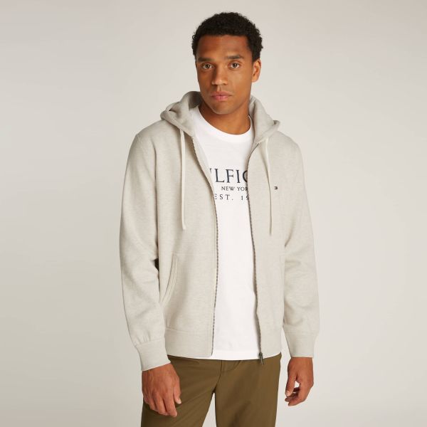 Tommy Hilfiger Essential Fleece Vest Off White
